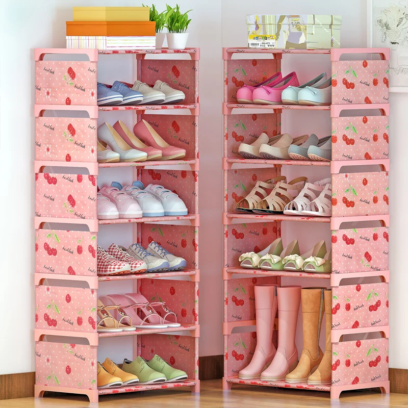 
Suoernuo Non-Fabric Telescopic shoe rack 