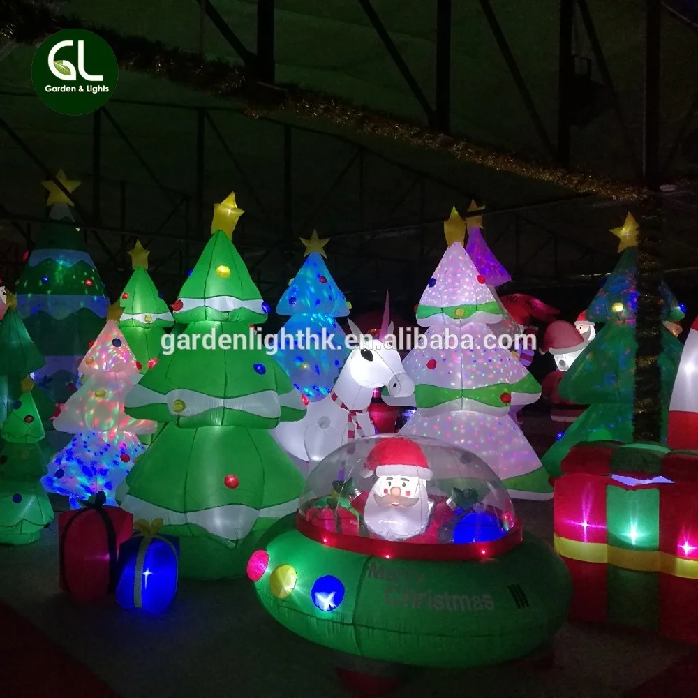 Manufacturer High Power Motion Led Airblown Inflatable Christmas Ball