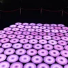 wholesale waterproof interactive led round sensitive brick dance floor