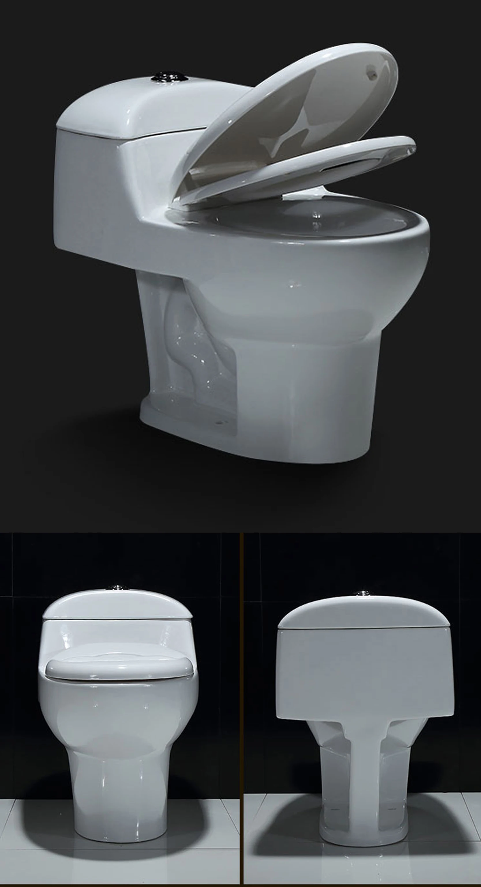 JOININ chaozhou  Bathroom equipment Ceramic cheap one Piece WC Toilet JY1020