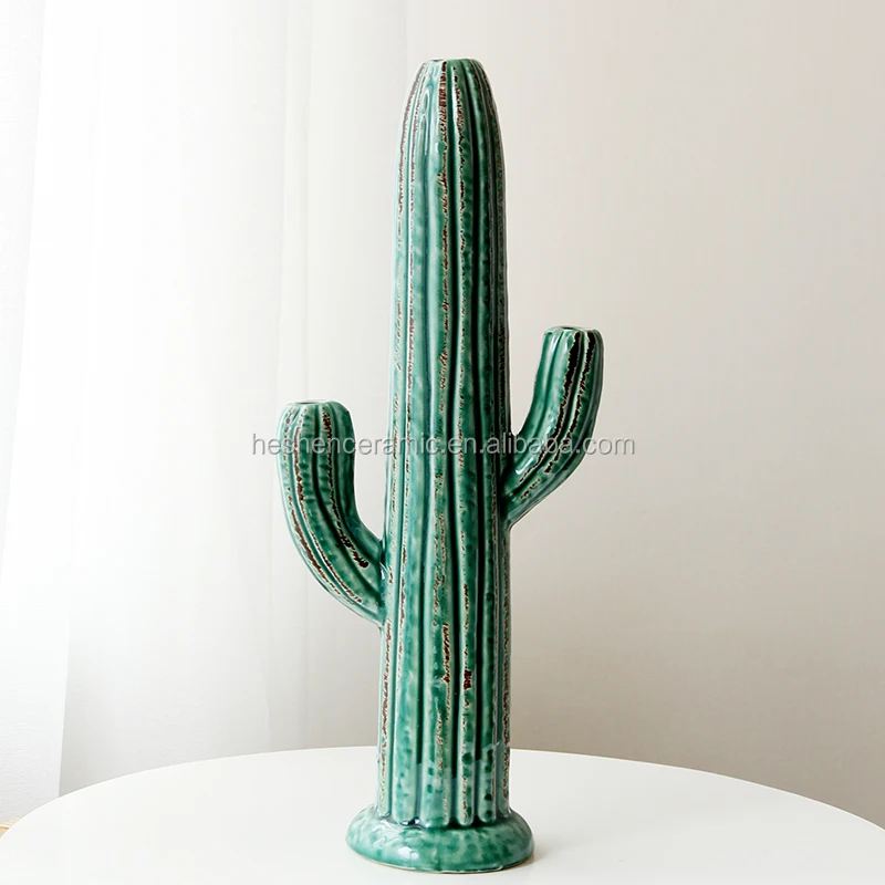Plantes Artificielles Cactus Haut De Gamme Ornement Decoratif En Ceramique Colore Buy Ornement En Ceramique Plante Artificielle Ornement De Cactus Product On Alibaba Com