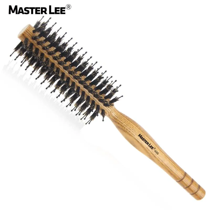 

Masterlee Brand Comb Curly Hair Brushes Antistatic Wood Handle Round Brushes Hair Comb Bristle Hair Brush, Picture