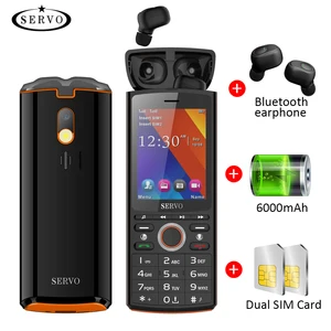 SERVO R25 Keypad Mobile Phone TWS Bluetooth Earphones