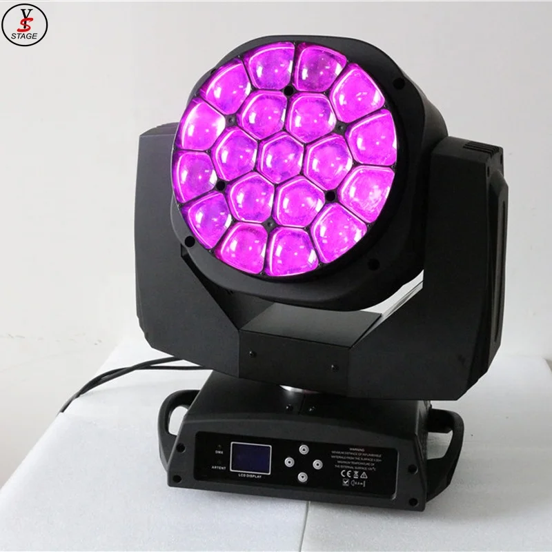 

Clay Paky Bee Eye k10 k20 rgbw 4in1 Led 19pcs Moving Head zoom stage Light