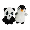 Popular and promotion stitch cute big eye panda and penguin animal plush toy