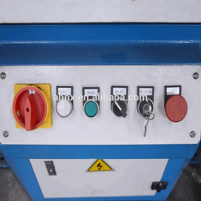 
Metal Sheet Corner Hydraulic Adjustable Angle Notching Machine 