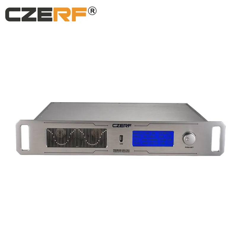 

CZE-T1K1 1KW Radio Station Factory Hot Sales fm radio broadcast transmitter, Silver