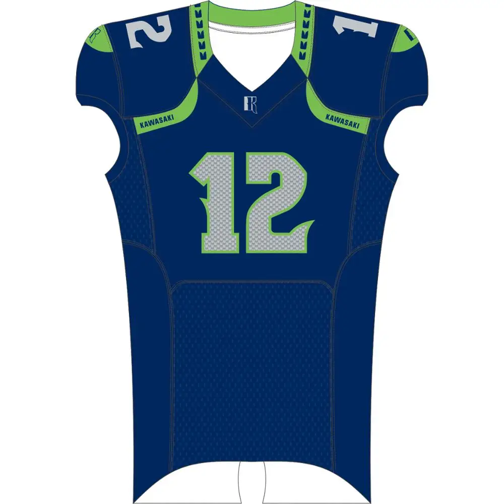 

Wholesale Custom Adult and Youth sublimated american football jersey, Custom color