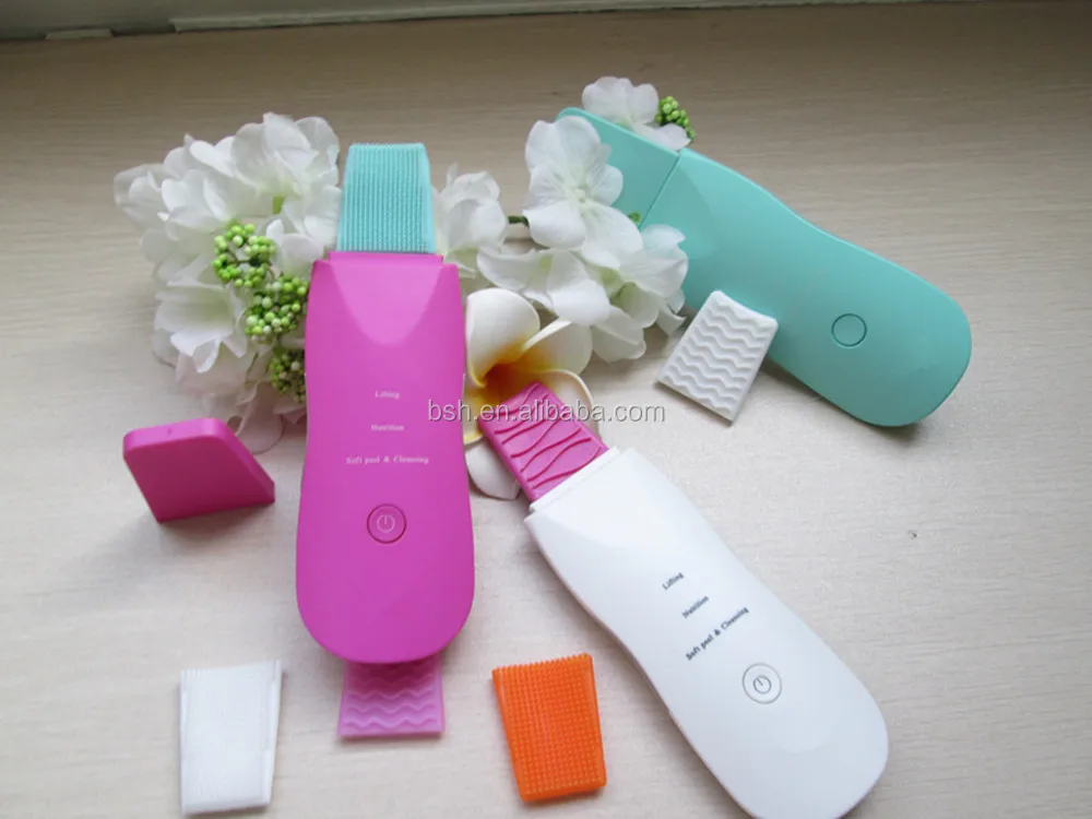 BF1201 Ultrasonic Facial Skin Scrubber Cleaner Skin Rejuvenation Anti-aging Machine