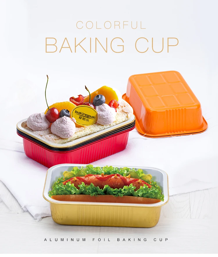 750ml/25oz Abl Pack Takeaway Oven Safe Fast Food Aluminium Food