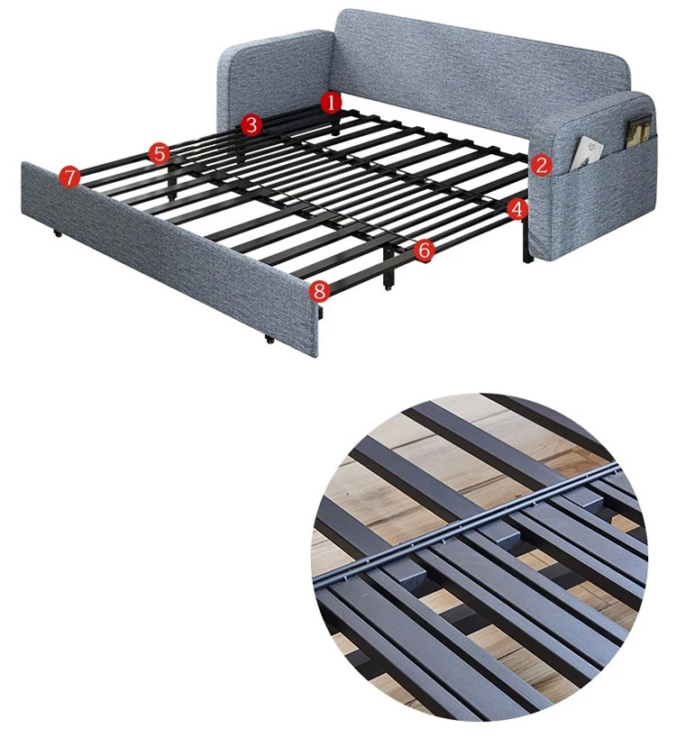 Simple Foldable Sofa Bed Modern Sofa Wooden Living Room Sofa Bed Buy