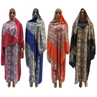 

2017 African traditional rayon printed dashiki shirts jilbab abaya hijab