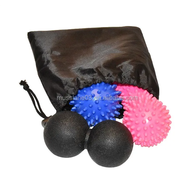 Acupressure Foot Myofascial Release Peanut Massage Roller Ball,Pressure Point Massager Tools