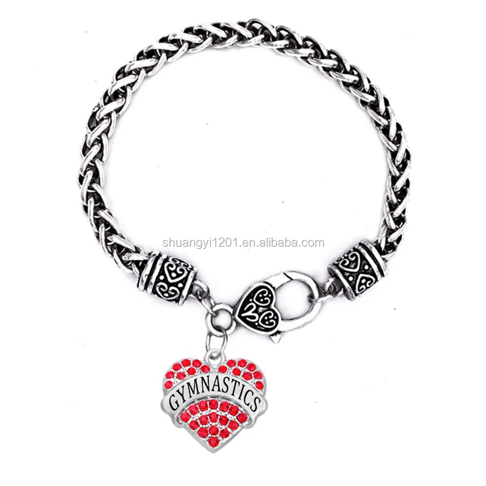 

New Coming Metal Crystal Color Gymnastic Sport Bracelet, N/a