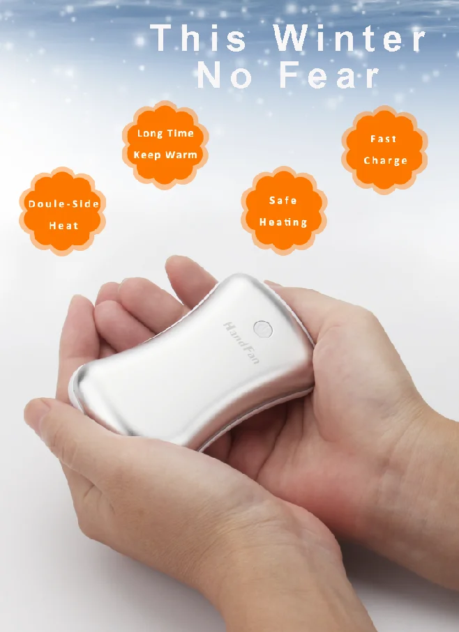 Adjustable Temperature 2 In 1 Usb Handy Battery Operated Rechargeable
