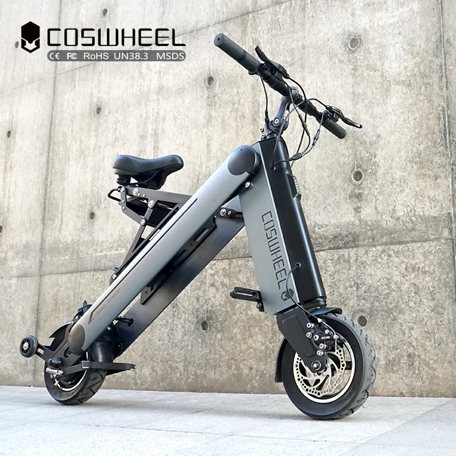 

portable hidden battery folding ebike/electric bike wholesale, Grey