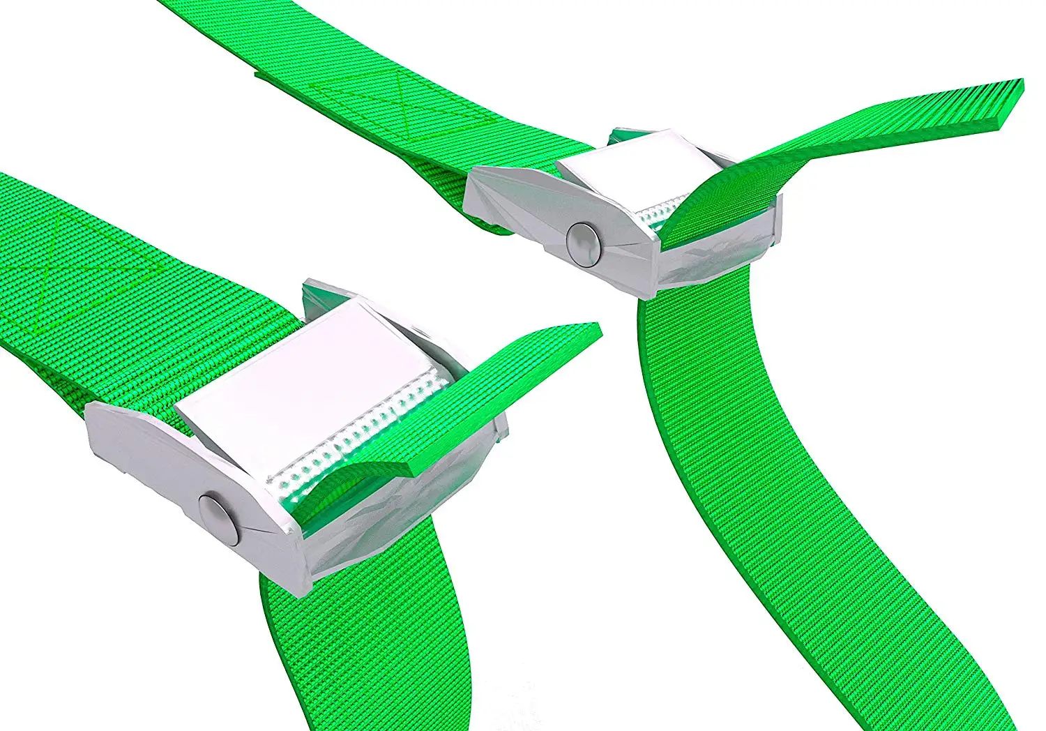 Erickson 34409 Pro Series Yellow 2-Inch x 8-Inch Cam Lock Buckle Tie-Down Strap