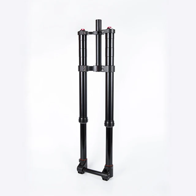 

FAT electric bike double crown inverted air suspension bike front fork for downhill bike or ebike
