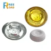 100mm highly reflective Flat top tempered glass cat eye road stud