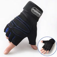 

Half Finger Sports Gym Gloves Weightlifting Cycling Gloves Workout Bike Gym Custom Gym Gloves