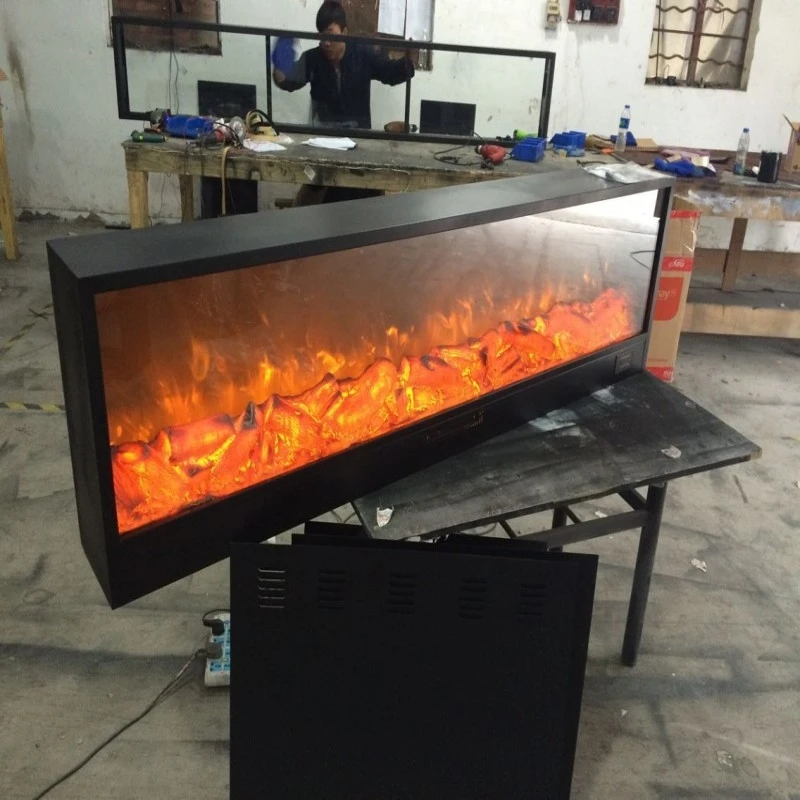 
72 inch deco Flame insert electric fireplace 