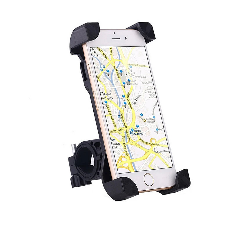 Bike Mount Mobile Phone Holder, Universal Bike Phone Holder for Bicycle and Motorcycle