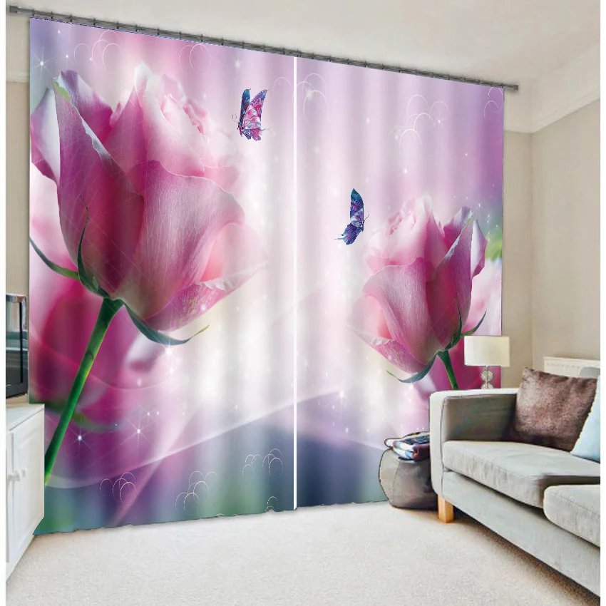 On Sale Home Textile Jacquard String 3D Printed Wall Shower Window Curtain For Home