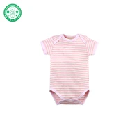 

2019 summer Baby Short Sleeve Bodysuit 100% Cotton Baby Rompers for Newborn Baby Girl Boy
