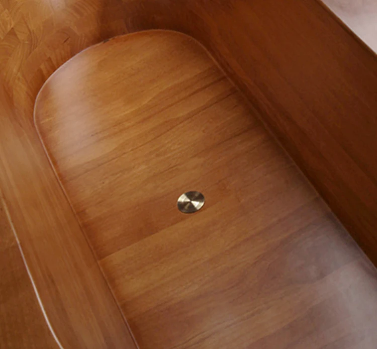 Factory special ceramic design Wooden luxury Bathtub American oak soaking tub