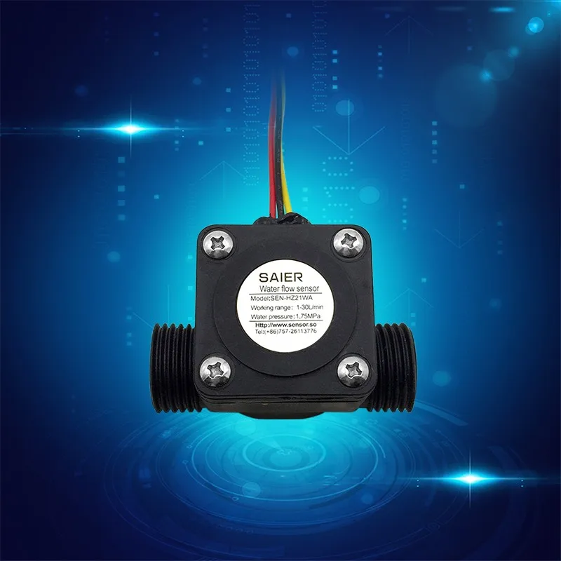 Senhz21wa Liquid Water Flow Meter Water Heater Measure Flow Machine