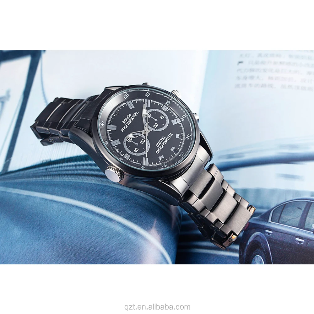 QZT HD 1080P hidden spy watch camera with 16g memory built-in camera with watch mini camcorder