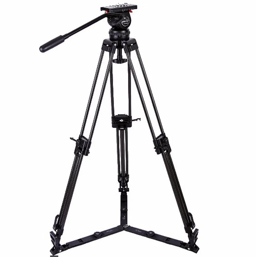 

Factory Supply Secced SC-V8L/T Broadcast CCTV Professional Aluminum Video Camera Tripod