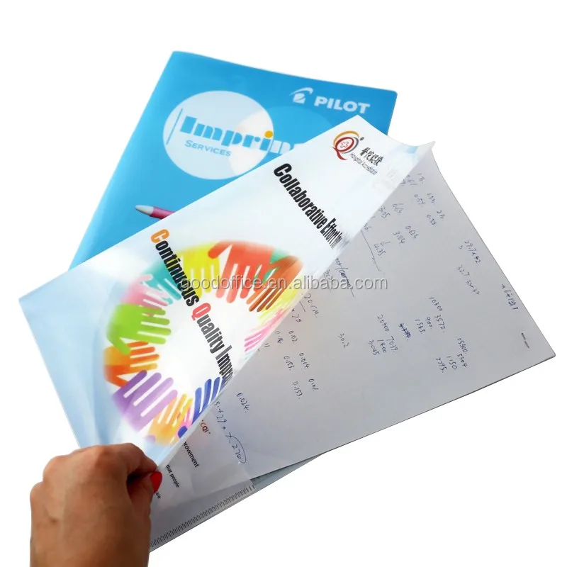 Advertising promotion PP file holder (3)