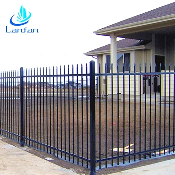 Factory Price High Quality Unclimbable Tubular Color Steel Fence Panels ...