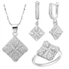 yiwu factory oem fashion jewelry set men/women jewelry set 925 silver material