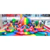 customized inflatable rainbow jumping pillow kids inflatable play zone for sale