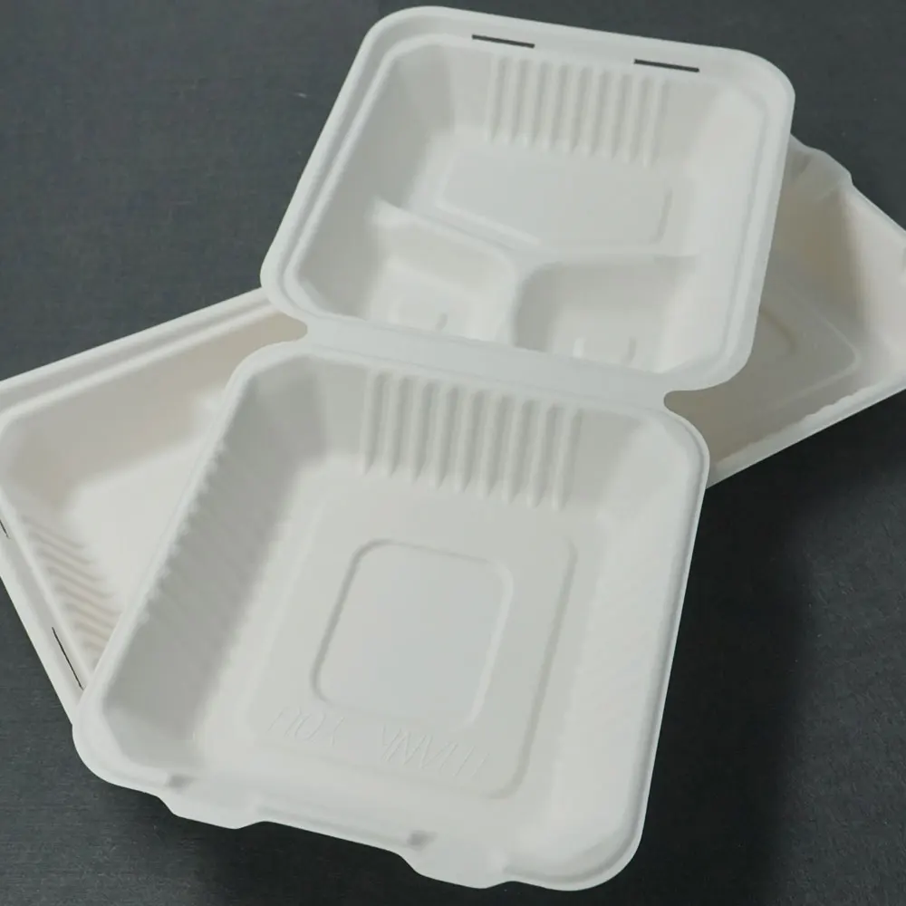 Biodegradable Compostable Paper Disposable Lunch Bento Box - Buy ...