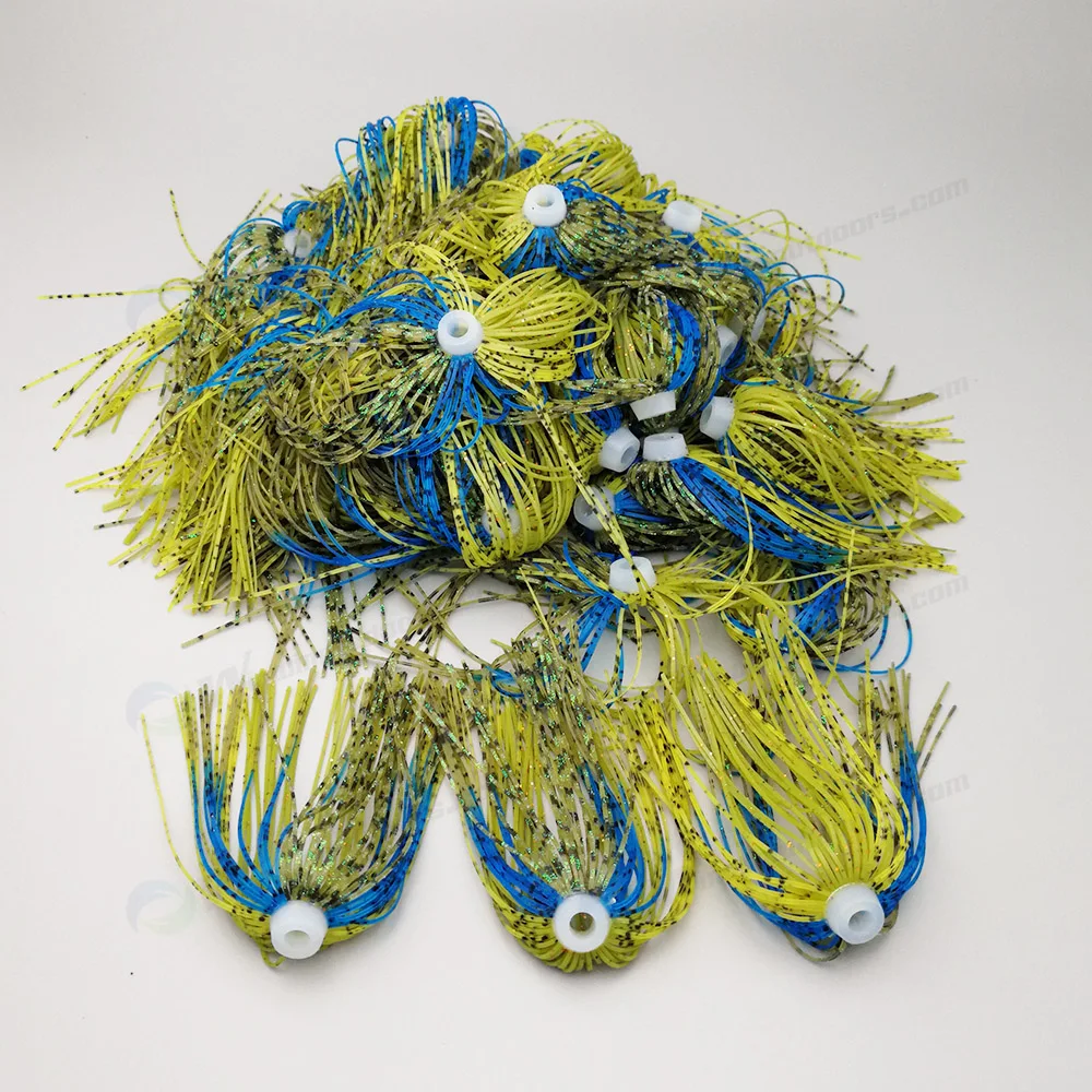 Hot Selling Fishing Skirts Standard Silicone Skirts In Fishing Lure 22