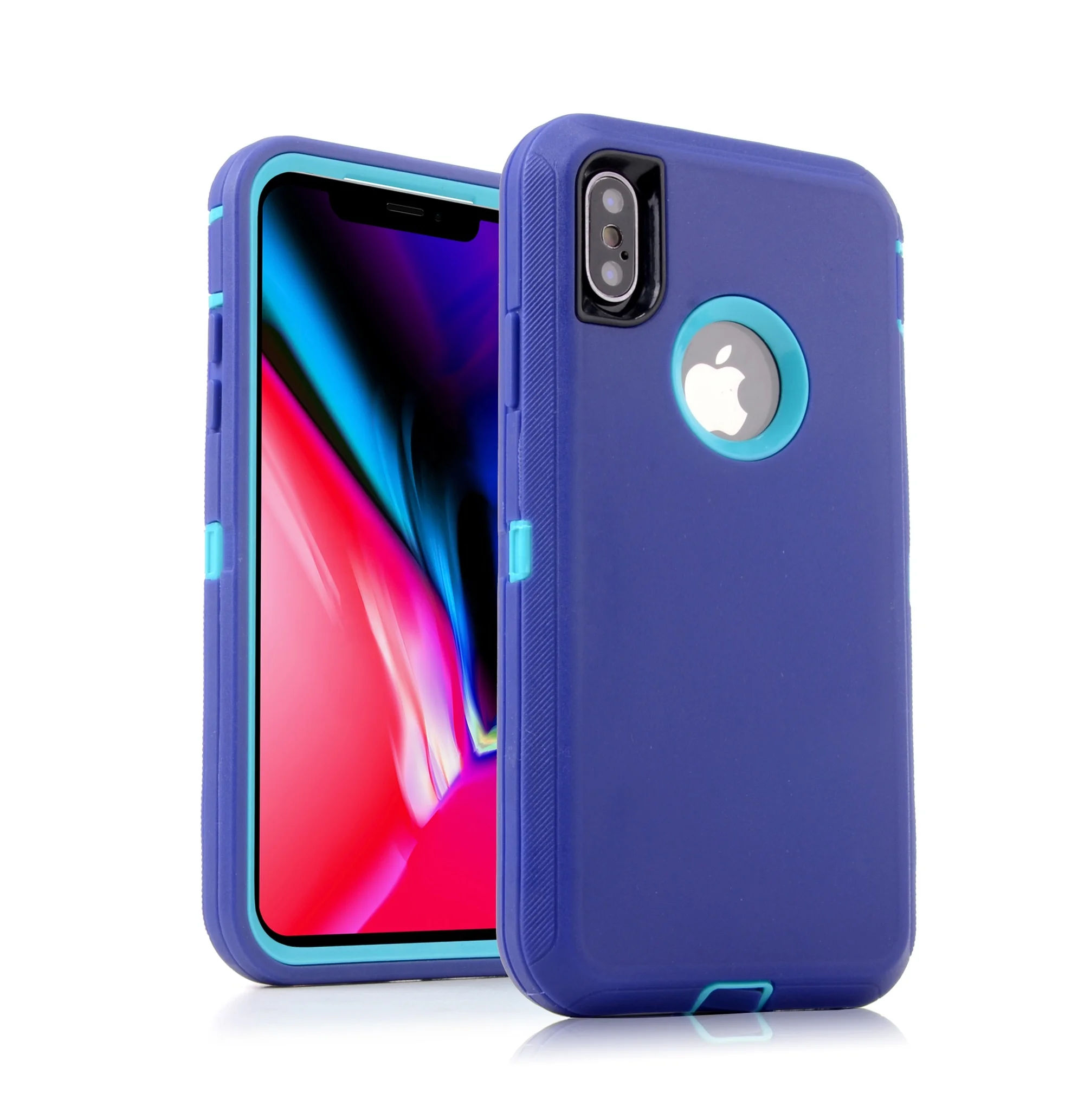 

Factory price Defender Shockproof Full Coverage Cover for iPhone XS f129, Multi