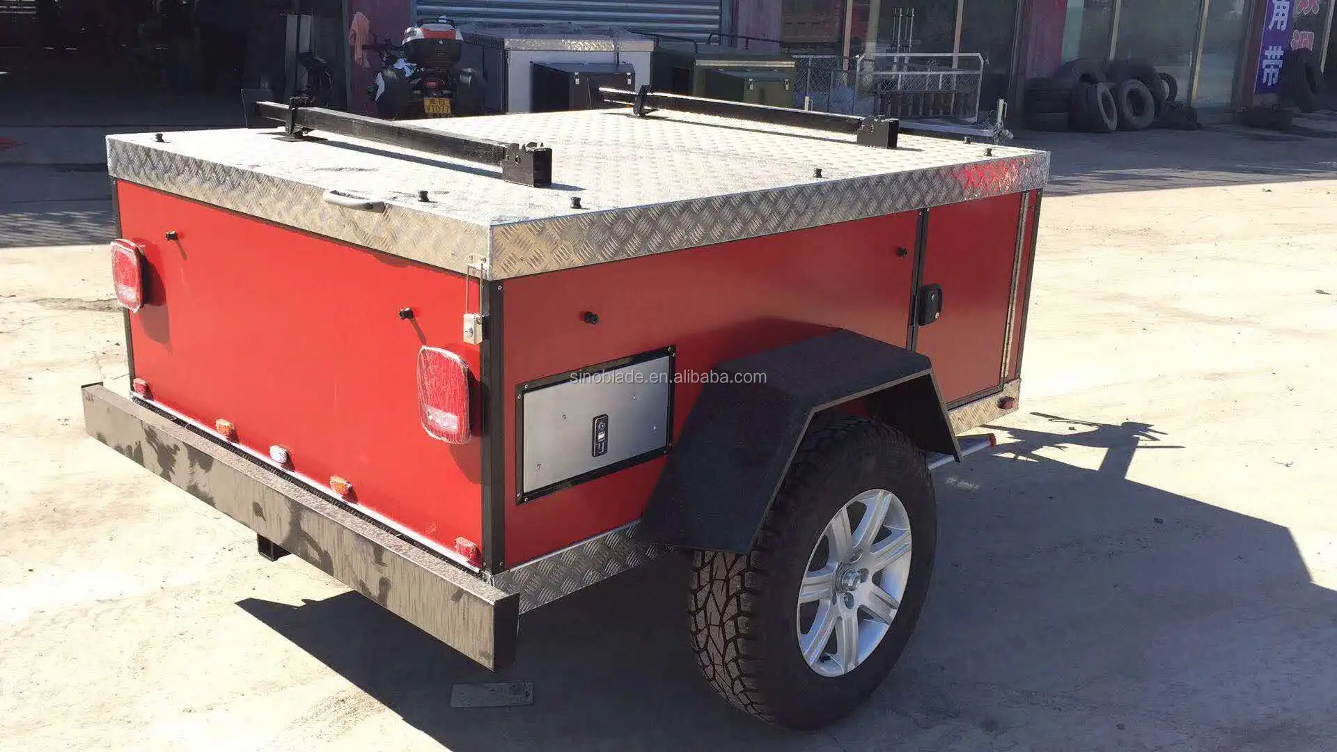 Campervan All Camping Equipment Included Roof Top Tent Off road Camper Trailer Ladder Rack Roof