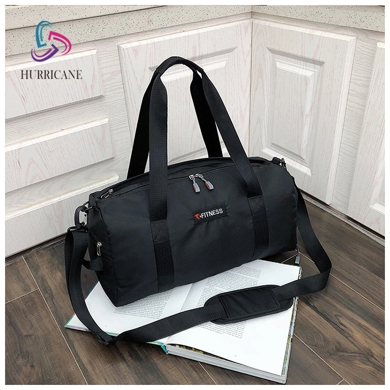 

Newest sport shoes pocket travel gym men women travel duffel bags, Blue, pink, brown, black,customized color