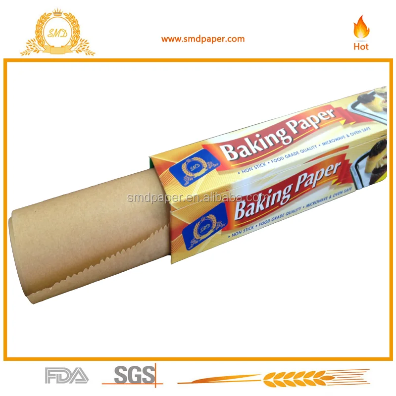 Non Stick Silicone Coated Baking Parchment Paper Buy Silicone Coated Baking Parchment Paper
