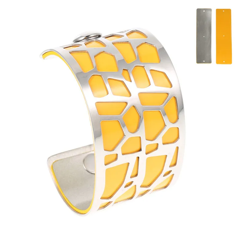 

Fashionable customized Interchangeable Leather bracelets for men