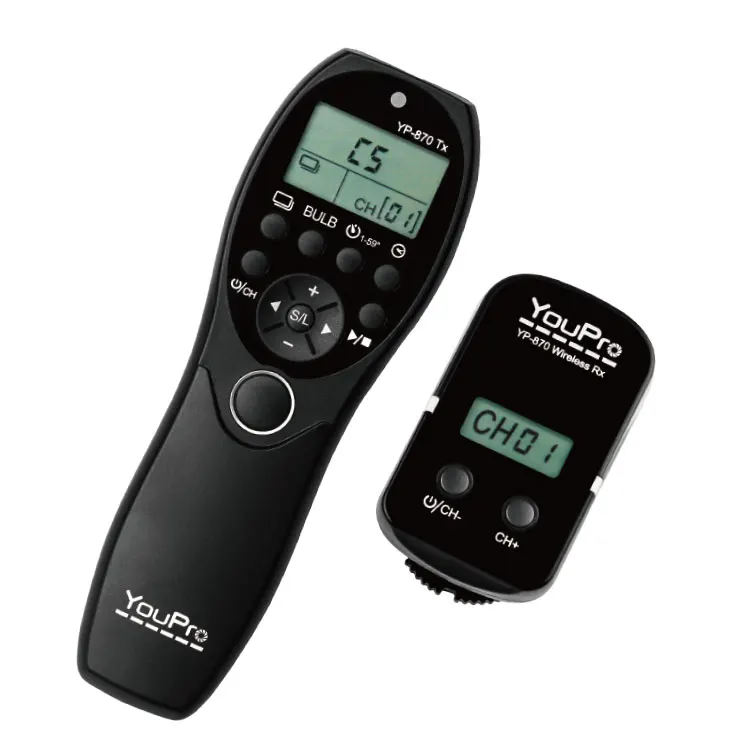 

YouPro YP-870/S2 Wireless Shutter Timer Remote for Sony A58 ,NEX-3NL A7/A7R A9 A6500, N/a