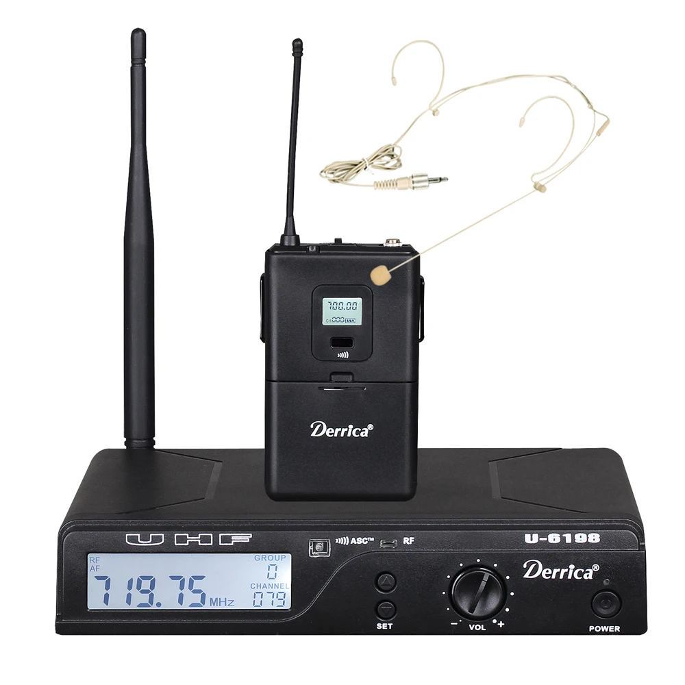 

UHF wireless headset microphone U-6198H, N/a