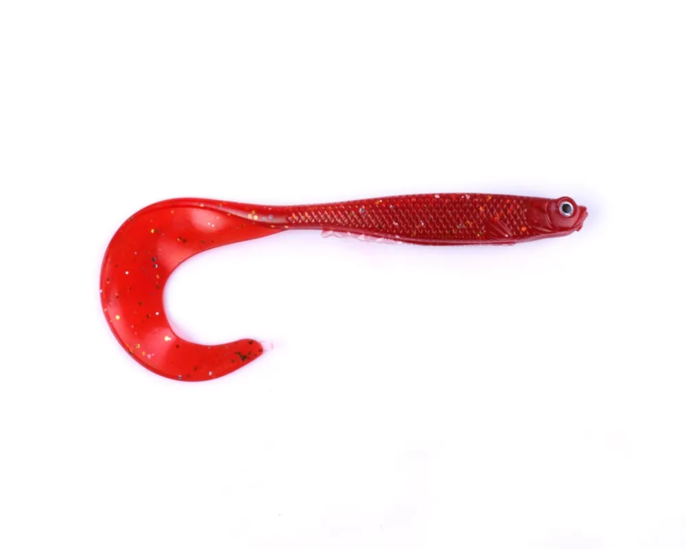 Wholesale 11.5cm 9g Pvc Soft Plastic Fishing Lures T-tail Swim Bait ...