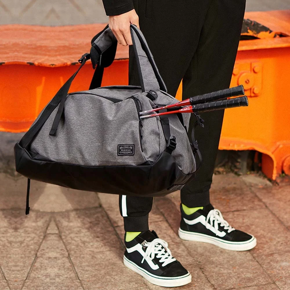 
Stock Wholesale Soft Waterproof Backpack Weekend Travelling Bag Sport Gym Bag Custom Logo 