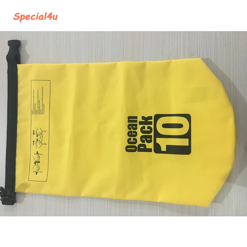 Trending Products High Quality Waterproof Ocean Pack Logo Customized Floating Dry Bag,15l Big