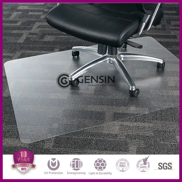 Round And Rectangle Gensin Polycarbonate Chair Mat Buy Office