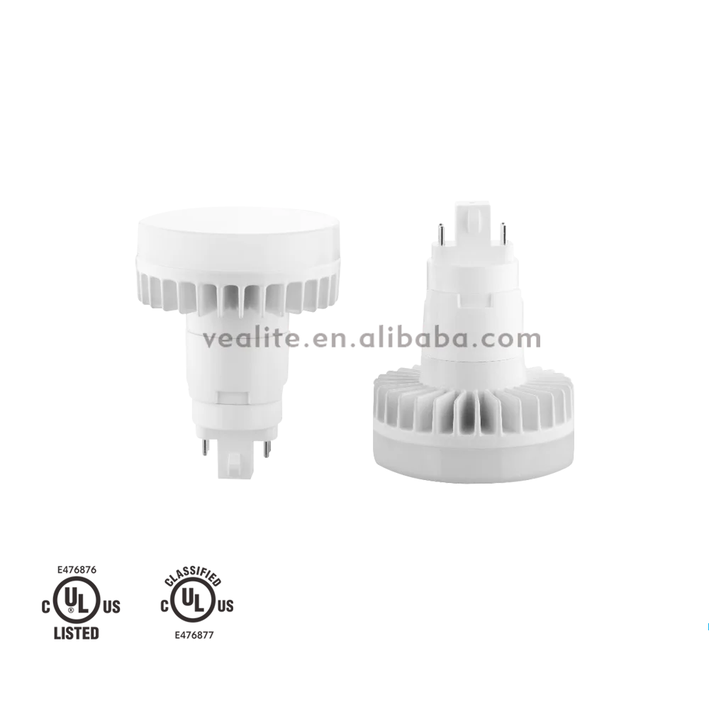 
TYPE A+B UL vertical PL Lamp 12w G24Q base PL lamp driven by AC120-277V or CFL ballast retrofit dimmable led recessed light 